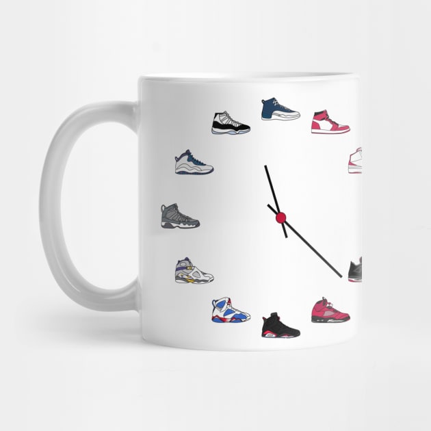 Jordan Sneaker Clock by WalkDesigns